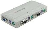 PS/2 4Port KVM Compact Autoswitch