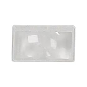 3 1/2" x 2 1/8 WALLET-SIZE MAGNIFYER