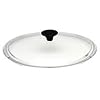 Le Creuset Glass Flat Lid for Cast Iron Frying Pan, 26 cm