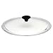 Le Creuset Glass Flat Lid for Cast Iron Frying Pan, 26 cm