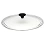 Le Creuset Glass Flat Lid for Cast Iron Frying Pan, 26 cm