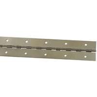 Stanley 47-1530 1-1/2" x 48" Medium Gauge Continuous Hinges Bright Nickel Plated