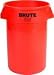 ラバーメイド BRUTE(ブルート)丸型コンテナ 166.5L 2643RED　レッド