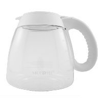 Mr. Coffee ISD14 Coffeemaker 12 Cup Glass Carafe, White