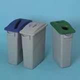 Slim Jim Handle Top, fits RUB3540, 3541 and 3554 containers, light gray RUB268888GY