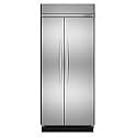 KitchenAid 21.1 cu. ft. Non-Dispensing Side-by-Side Refrigerator - KSSC36FT