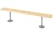 Maple Hardwood Locker Bench 17 X 9-1/2 X 10'