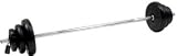 Aerobic Weight Set (2 X 10 Lb, 5 Lb, 2.5 Lb), 54“ Hollow Black Bar, Pr. Quick Collars 40 Lb