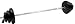Aerobic Weight Set (2 X 10 Lb, 5 Lb, 2.5 Lb), 54â Hollow Black Bar, Pr. Quick Collars 40 Lb