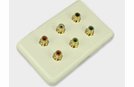Atlona Component Video With Analog/Digital Audio Wall Plate, Wall Plates, Audio and Video