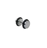 Single Plain Surgical Steel FakePlug, Fake 0 Gauge, 16g Wire, 1/2 Length