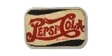 Pepsi-Cola Belt Buckle, Silver