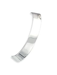 Sterling Silver 11mm Cuff Bangle