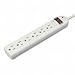 Compucessory Surge Protector 6 Outlets Wall Tap Emi / Rfi Filtered Double-Sided Entry / CCS25106 / 25106
