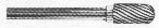 SC-51 Cylinder Ball Nose TUNGSTEN CARBIDE ROTARY BUR for 1/8 DREMEL type rotary power tools by 4137com