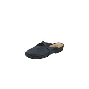 Duck Head Footwear Leslie | Ladies Slip on Shoes Navy Leather by Duck Head Footwear