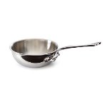 Check out sale price for 16 cm M'cook Curved Splayed Saute Pan, Cast Stainless Steel Handle. Free Shipping.