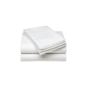 1200 Thread Count KING Size 4pc Egyptian Bed Sheet Set, Deep Pocket, SOLID WHITE