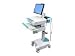 Ergotron StyleView LCD Cart with Drawer, 66 Ah Powered - Cart for flat panel / keyboa...