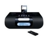 iPod Stereo Docking System with Dual Alarm - White