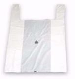 100 St�ck Hemdchen Tragetasche 46 x 25 x 12 cm, weiss