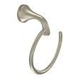 Creative Specialties YB2886BN Eva Towel Ring Brushed Nickel