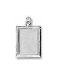 Rembrandt Charms Photoart Small Rectangle Vertical Charm