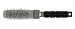 T3 Tourmaline Small Ceramic Tourmaline Barrel Brush 2 Inch Model No. 83605