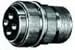 Amphenol Industrial CS3106A14S-2P Circular Connector, Threaded, Solder, Circular Military, Mil-C-5015 Series (Vg95234), Plug, 4