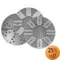 Microplane 33020 3PK Stainless Steel Sand Disc Assorted