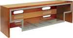 BellO AVSC-2517MC Versatile Cherry Audio/Video System for TVs up to 63 inch