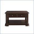Stanley Furniture Lincoln Park Metropolis Square Cherry Cocktail Table in Dark J