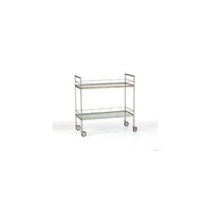 Lisbon Vintage Silver/Glass Bar Cart by Arteriors Home 6526 Lisbon Vintage Silver/Glass Bar Cart by Arteriors Home 6526