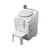 Sun-Mar Medium Capacity Electric SPACESAVER Poolside Toilet/SPACESAVER