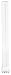 36 watt T5 4-Pin (2G11) Base 3,500K 800 Series Dulux L Compact Fluorescent Sylvania Light Bulb