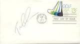 Signed Lehman, Tom Golf First Day Cover