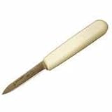 3.25 White Handle Paring Knife (13-0946)