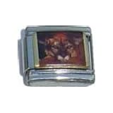 Clearly Charming Mountain Lion Italian Charm Bracelet Link