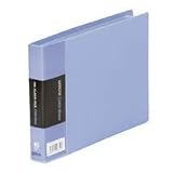 キングジム クリアーファイルカラーベース　Ｗ B6 ヨコ型 青 110CWアオの画像