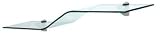 Allure 8 In. By 40 In. Opaque Wave Shelf Kit