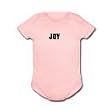 JOY - Name-Series - White, Blue or Pink Onesie / Baby T-shirt