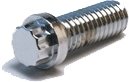 1/2-13X1 12/Point Screw-Chrome