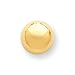 Jewelry : 14k Polished 12mm Half Ball Post Earrings