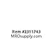 Alemite Screen & Nozzle Assy, 4. (384282)