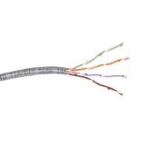 Belkin 500ft bulk  CAT5E Gray Shielded Solid 24awg Pvc -