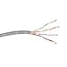 Belkin 500ft bulk  CAT5E Gray Shielded Solid 24awg Pvc -