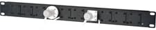 Camplex HF-1RU-10X 1RU 10-Position Universal SMPTE Feedthru Panel-by-Camplex