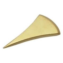 Massagemittel / Gua Sha Schaber aus Metall (Kupfer) Dreieckig