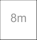 Paper Banquet Roll (8m, Caroline Brand) - White