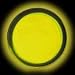 All Products : 3 Inch Yellow Circle Light Shapes, Light Up Glow Badges Have Self Adhesive Backing